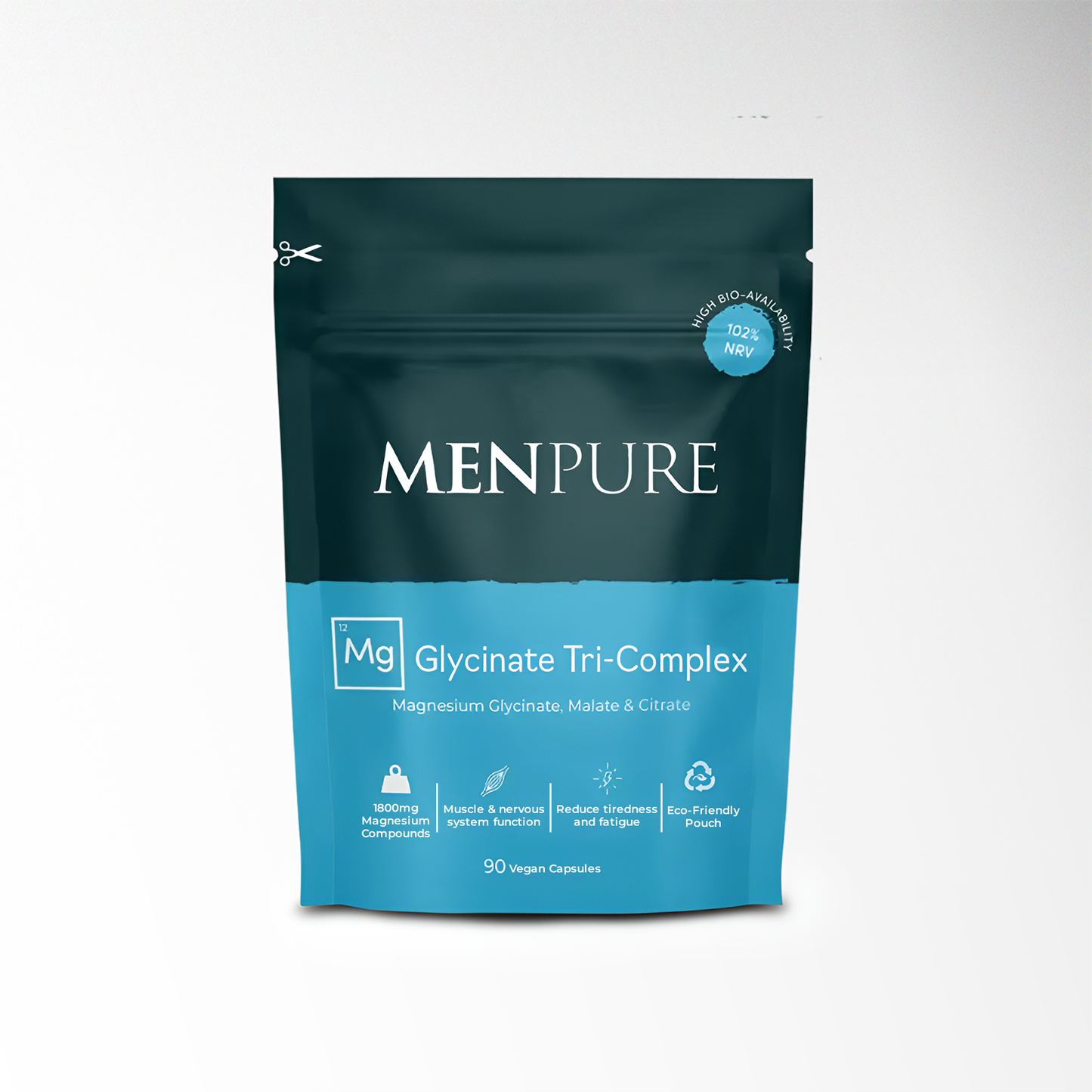 Menpure Magnesium Glycinate Tri-Complex