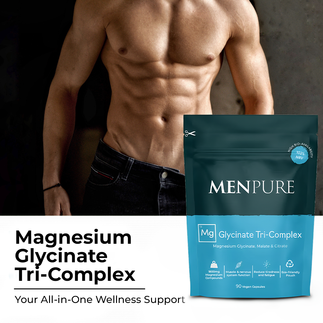 Menpure Magnesium Glycinate Tri-Complex