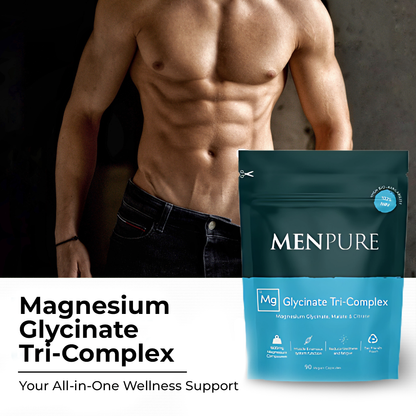 Menpure Magnesium Glycinate Tri-Complex