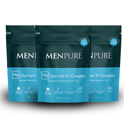 Menpure Magnesium Glycinate Tri-Complex